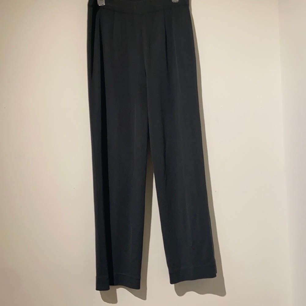 Exclusively Misook Black Basic Stretchy Waitsband… - image 1